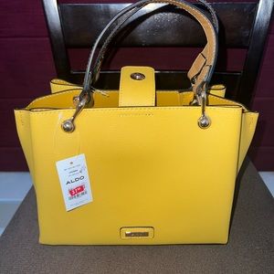 Aldo Mustard Yellow purse. New with tags